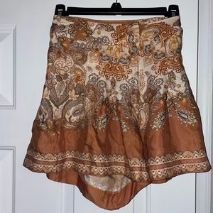 H&M silk shorts